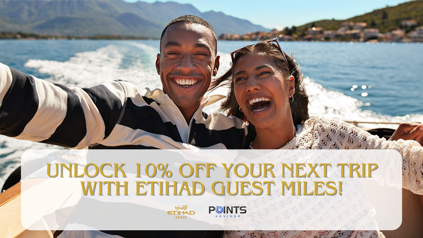 Unlock 10% Off Your Next Trip with Etihad Guest Miles!